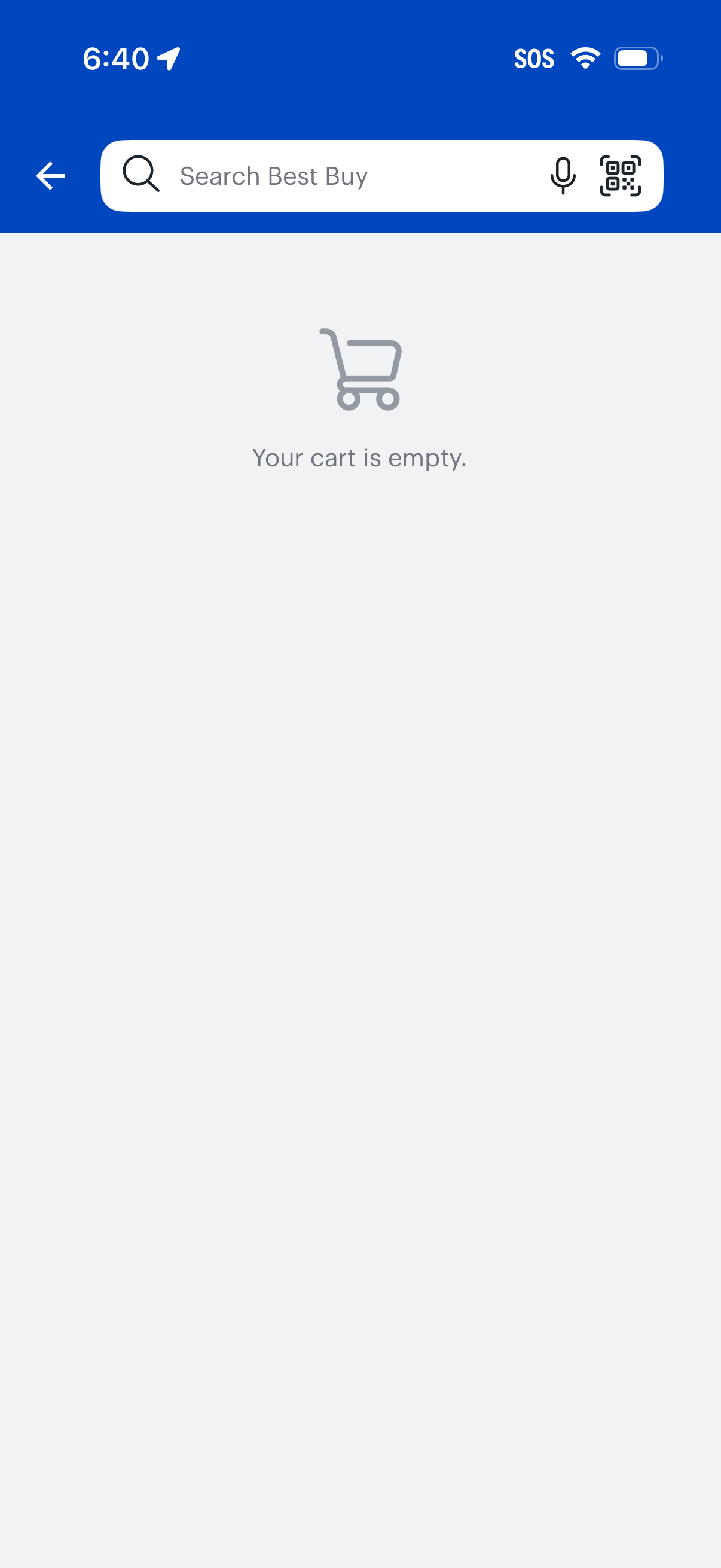 best-buy empty-state screenshot